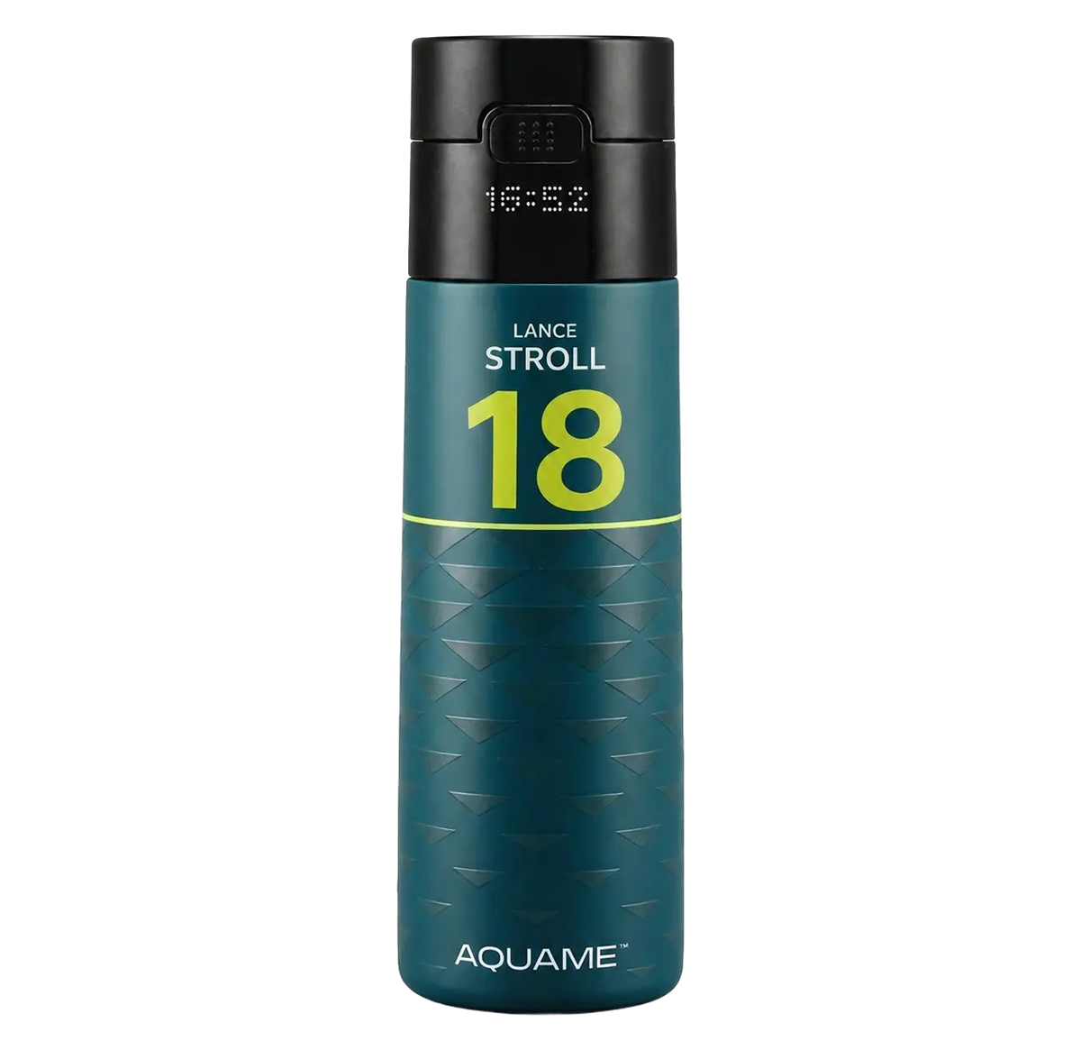 AQUAME 2,0 Botella de agua inteligente Jet Negro