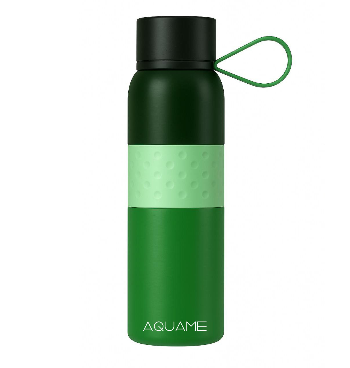 AQUAME Thermo Sport Water Bottle - Green