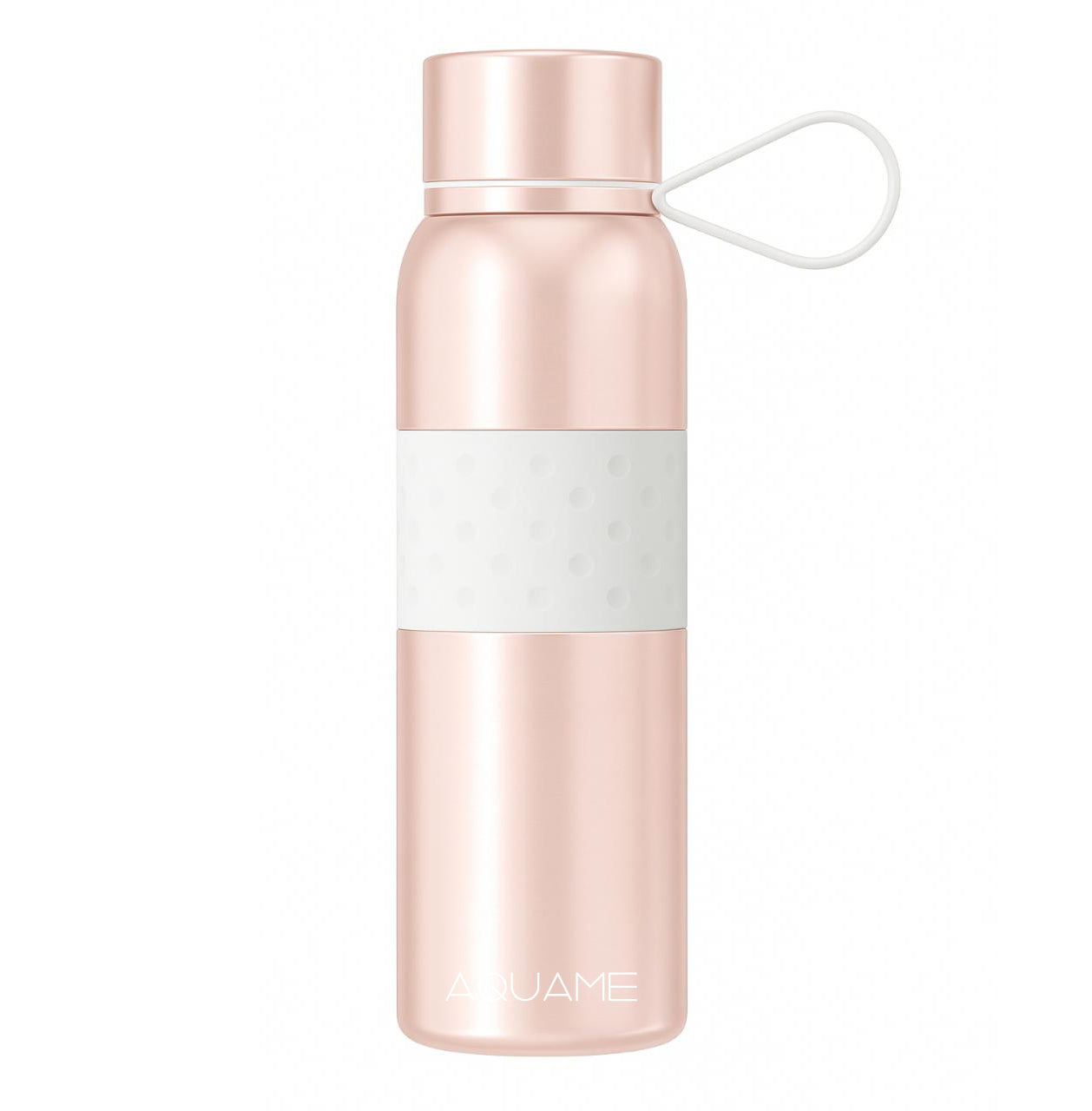 AQUAME Thermo Sport Water Bottle - Chrome Pink