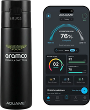 AQUAME x ASTON MARTIN ARAMCO F1® TEAM SMART BOTTLE – BLACK