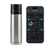 AQUAME 2.0 Smart Bottle - Silver